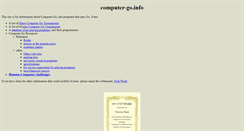 Desktop Screenshot of computer-go.info